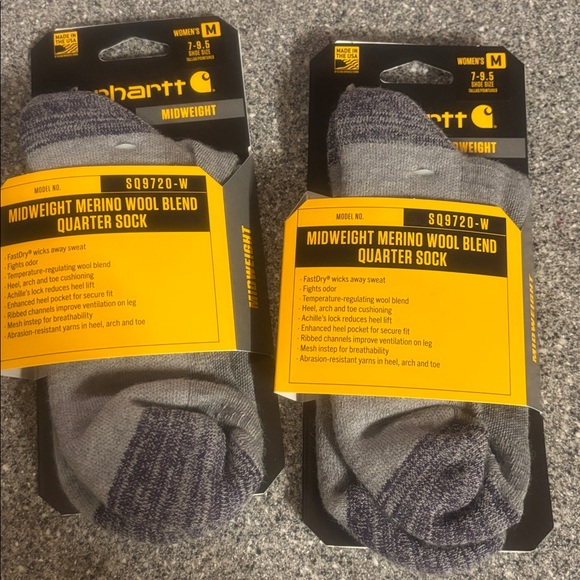 Carhartt Accessories - Carhartt Women's Wool Blend Quarter Socks